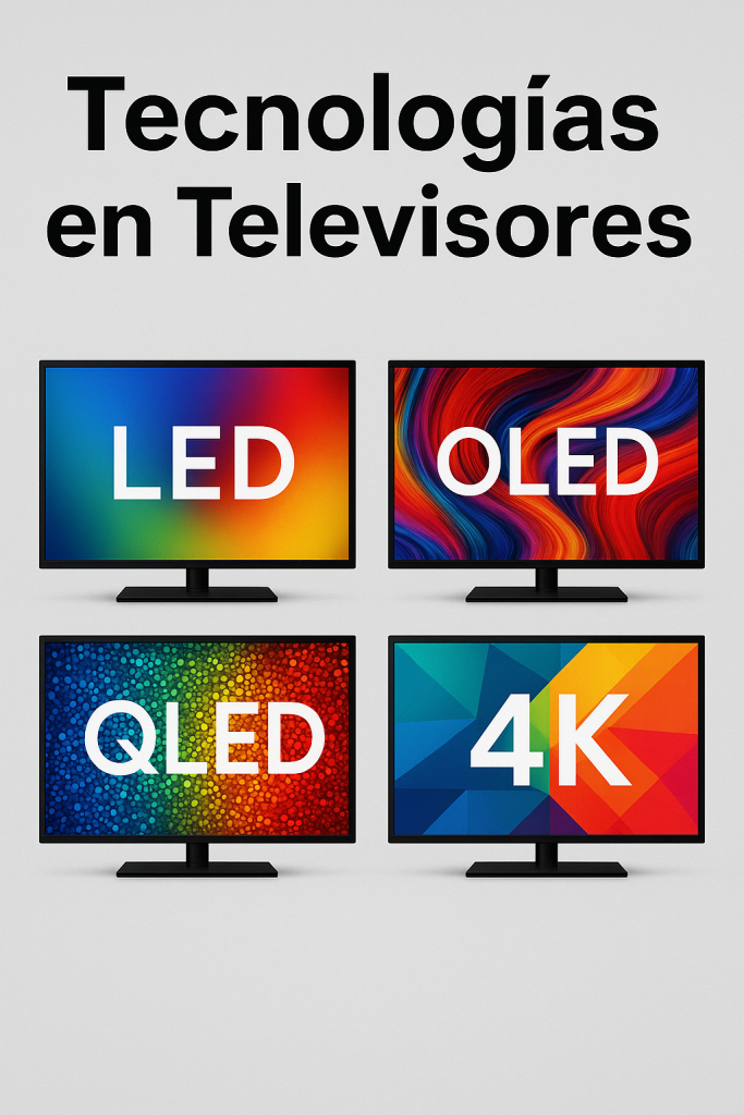 Las diferentes tecnologías que hay en las televisiones