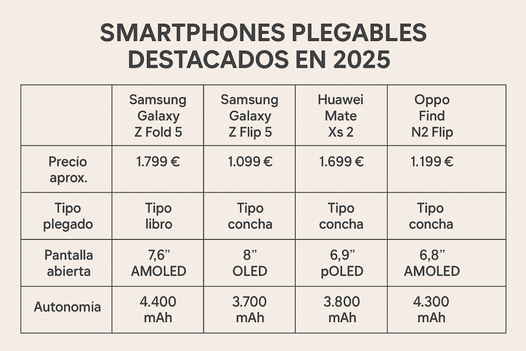 Smartphones Plegables
