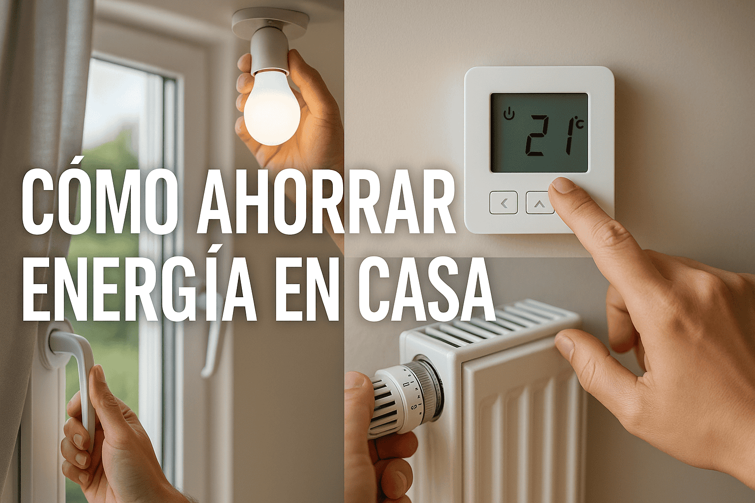 Cómo ahorrar energía en casa