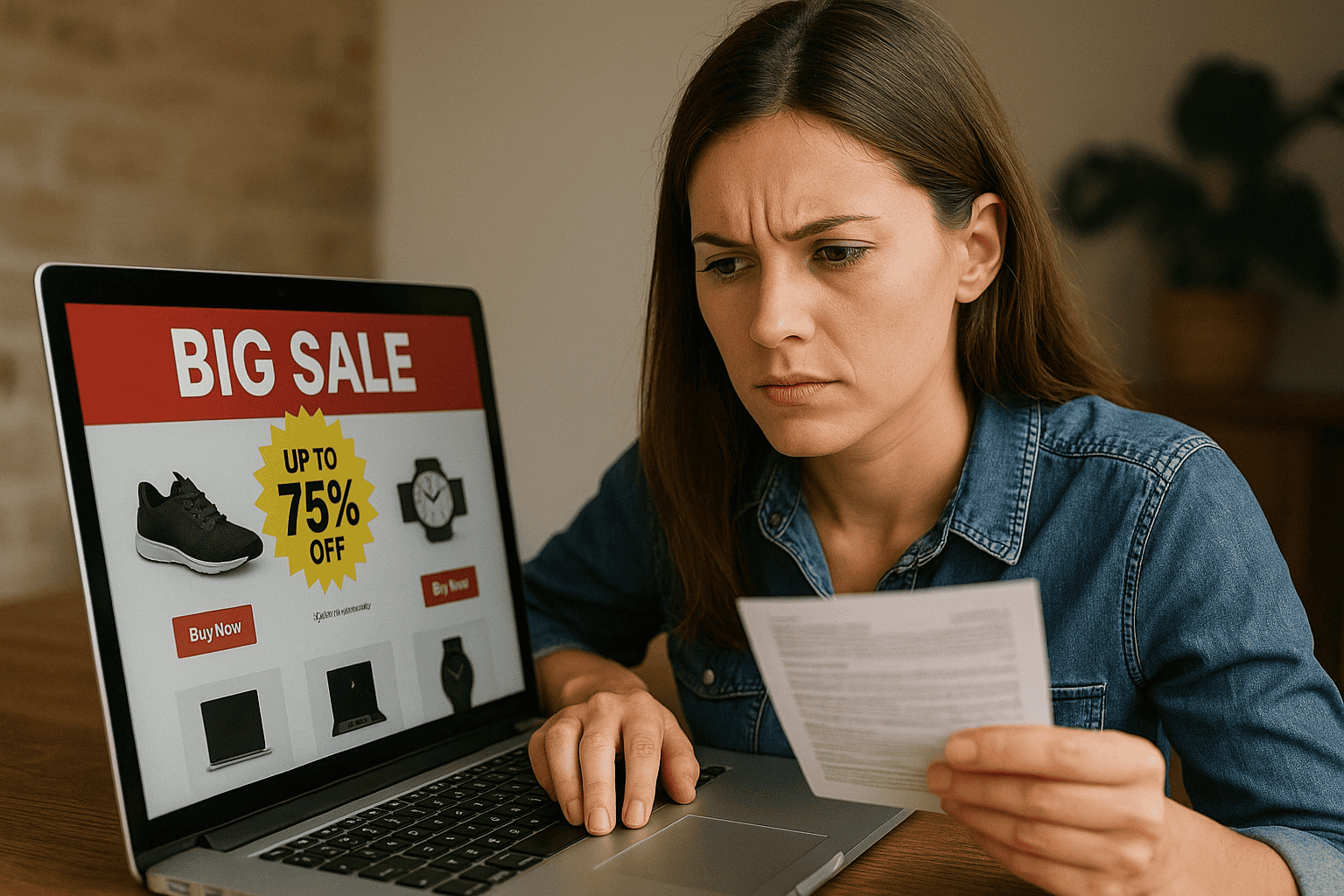 cómo identificar ofertas falsas en internet