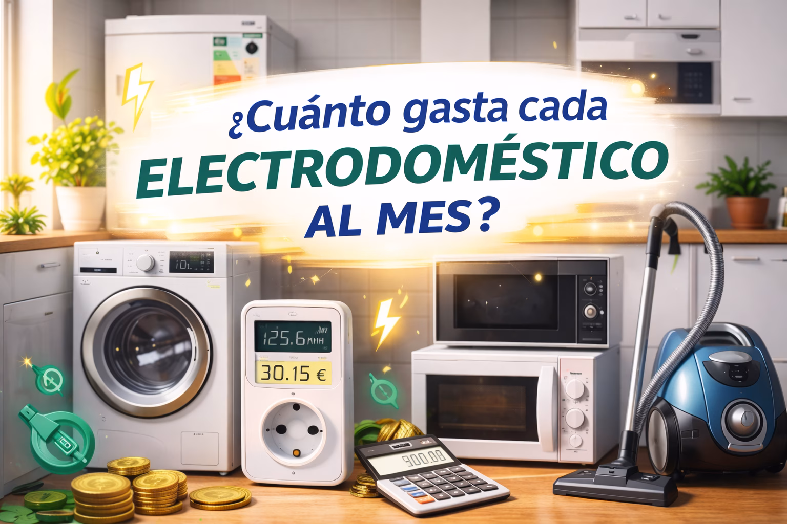 Cuánto gasta cada electrodoméstico