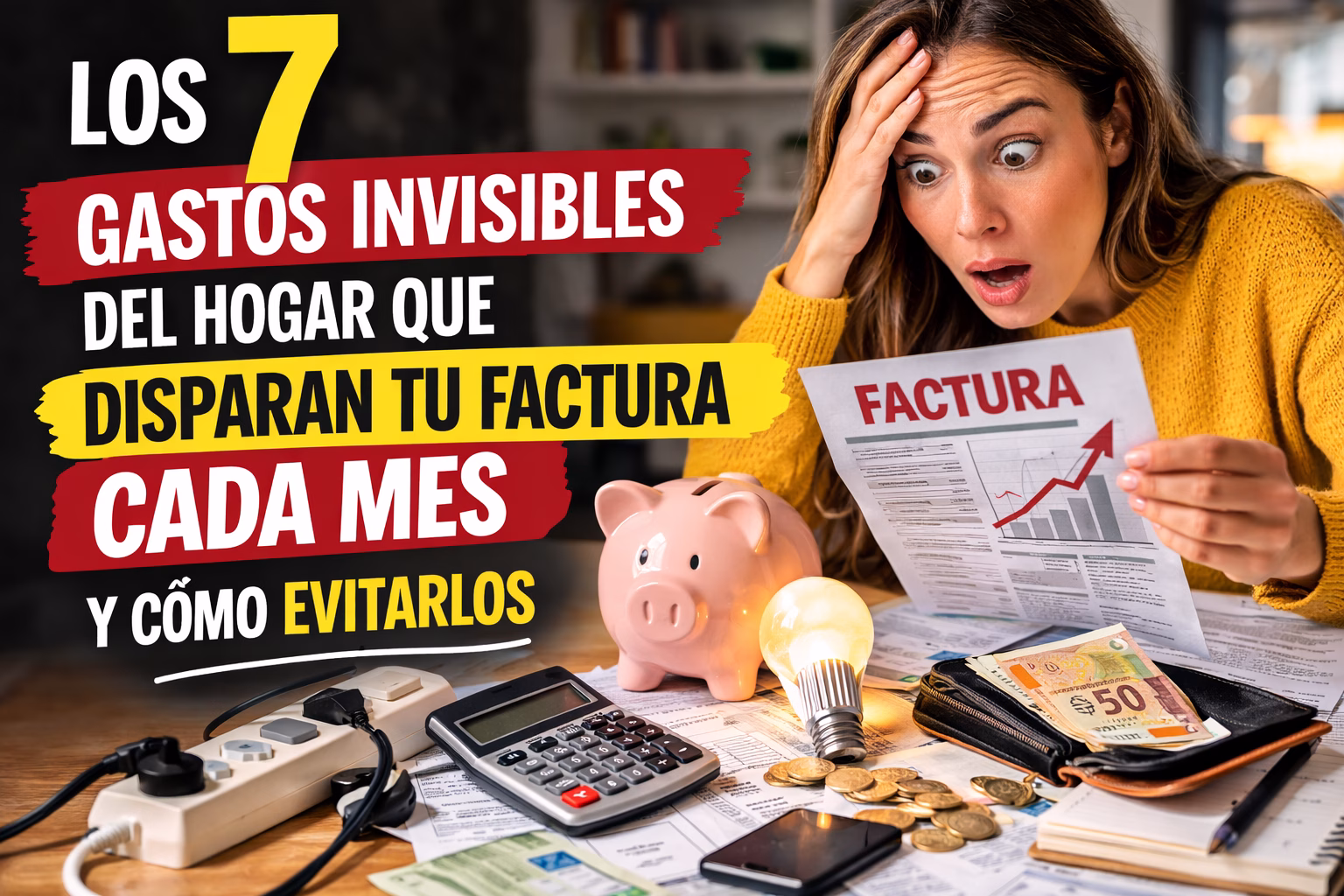 Gastos invisibles del hogar